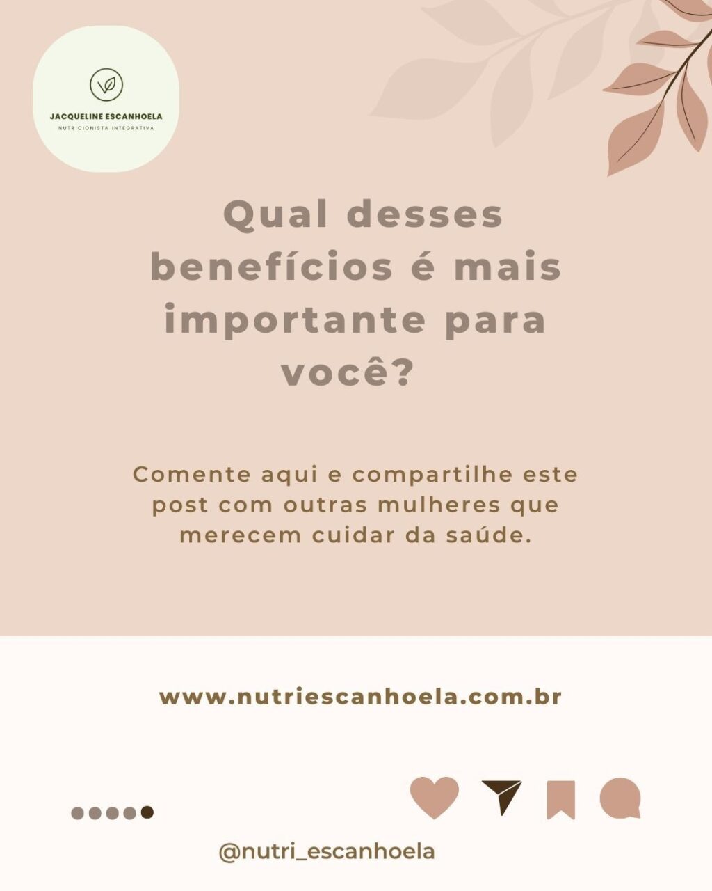 Instagram post from nutri_escanhoela. This post is in position 4.